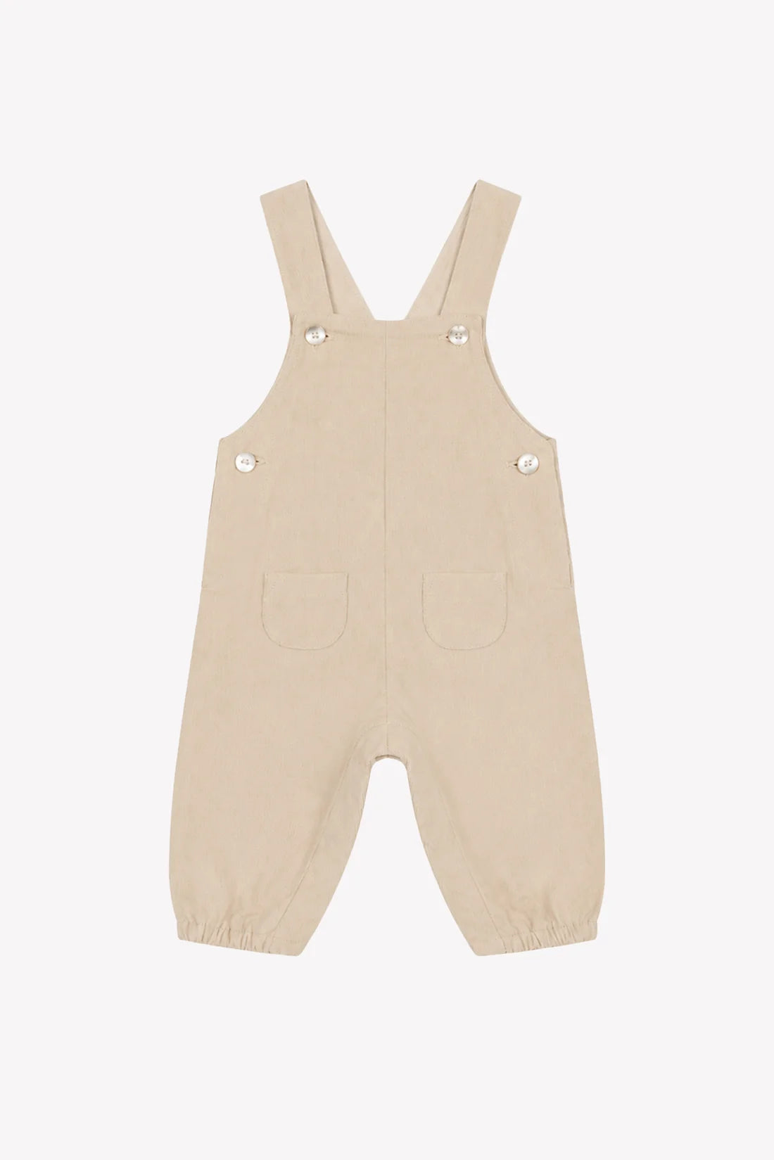 Dungaree long Beige clear Corduroy