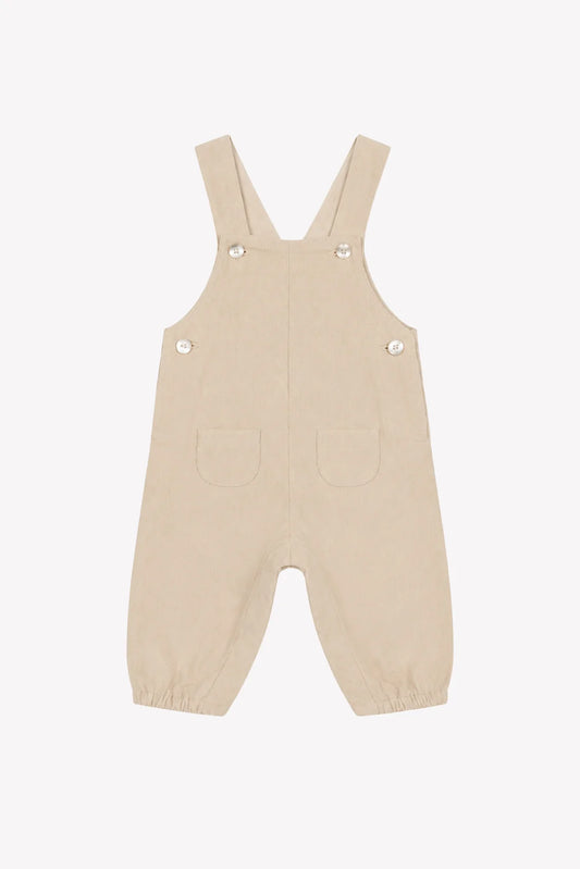 Dungaree long Beige clear Corduroy