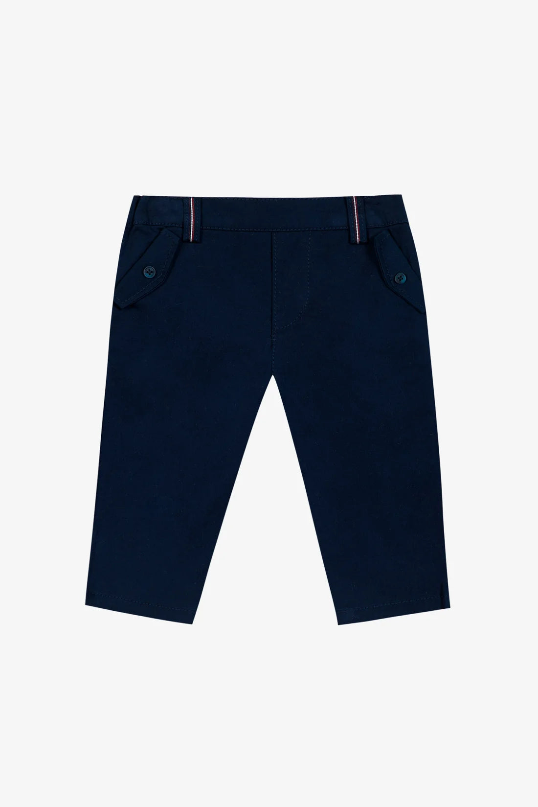 Trousers Navy cotton Trim