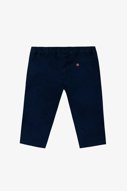 Trousers Navy cotton Trim