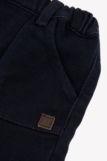 Trousers Navy cotton