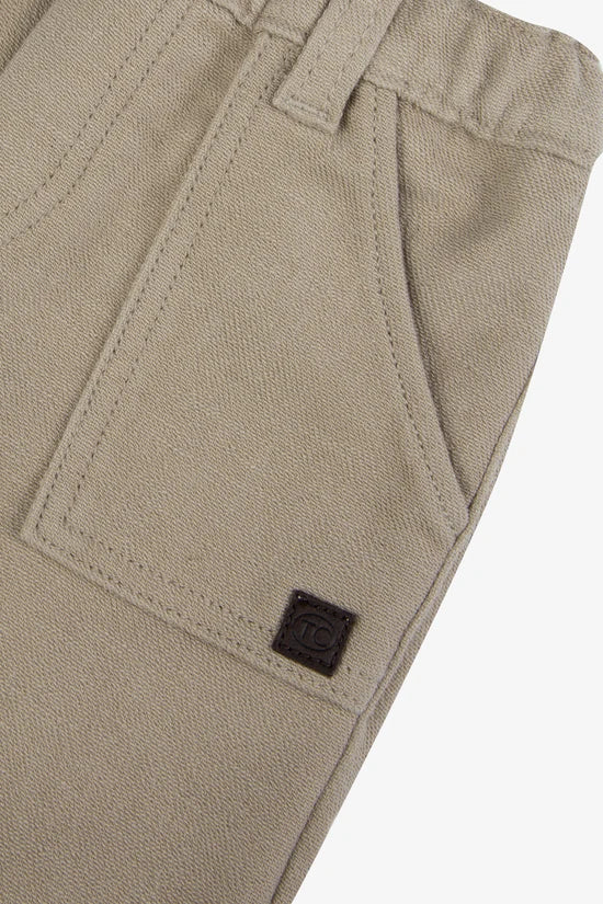 Trousers Cotton sand