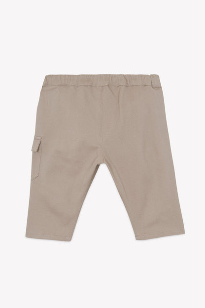 Trousers Mocha cotton piqué