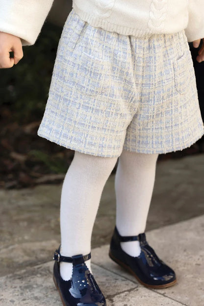 Short Cloud tweed Check