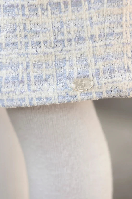 Short Cloud tweed Check