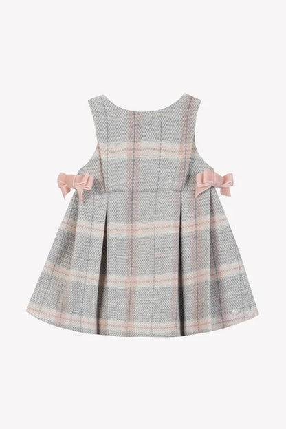 Dress Medium Beige check wool
