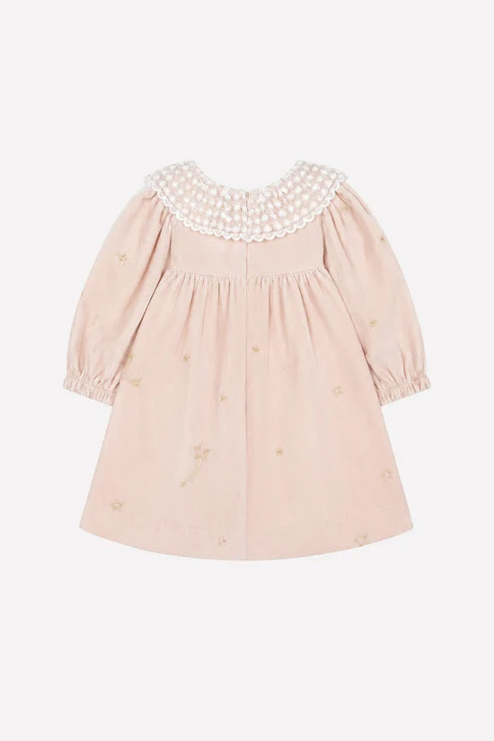 Dress Dew Ruffled collar Race
