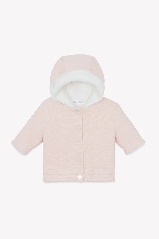 Coat Pink braided