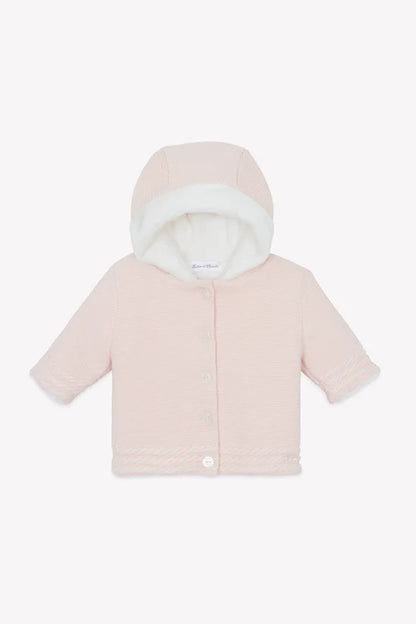 Coat Pink braided