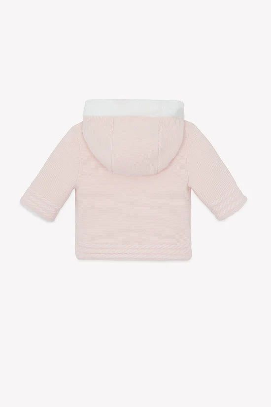 Coat Pink braided