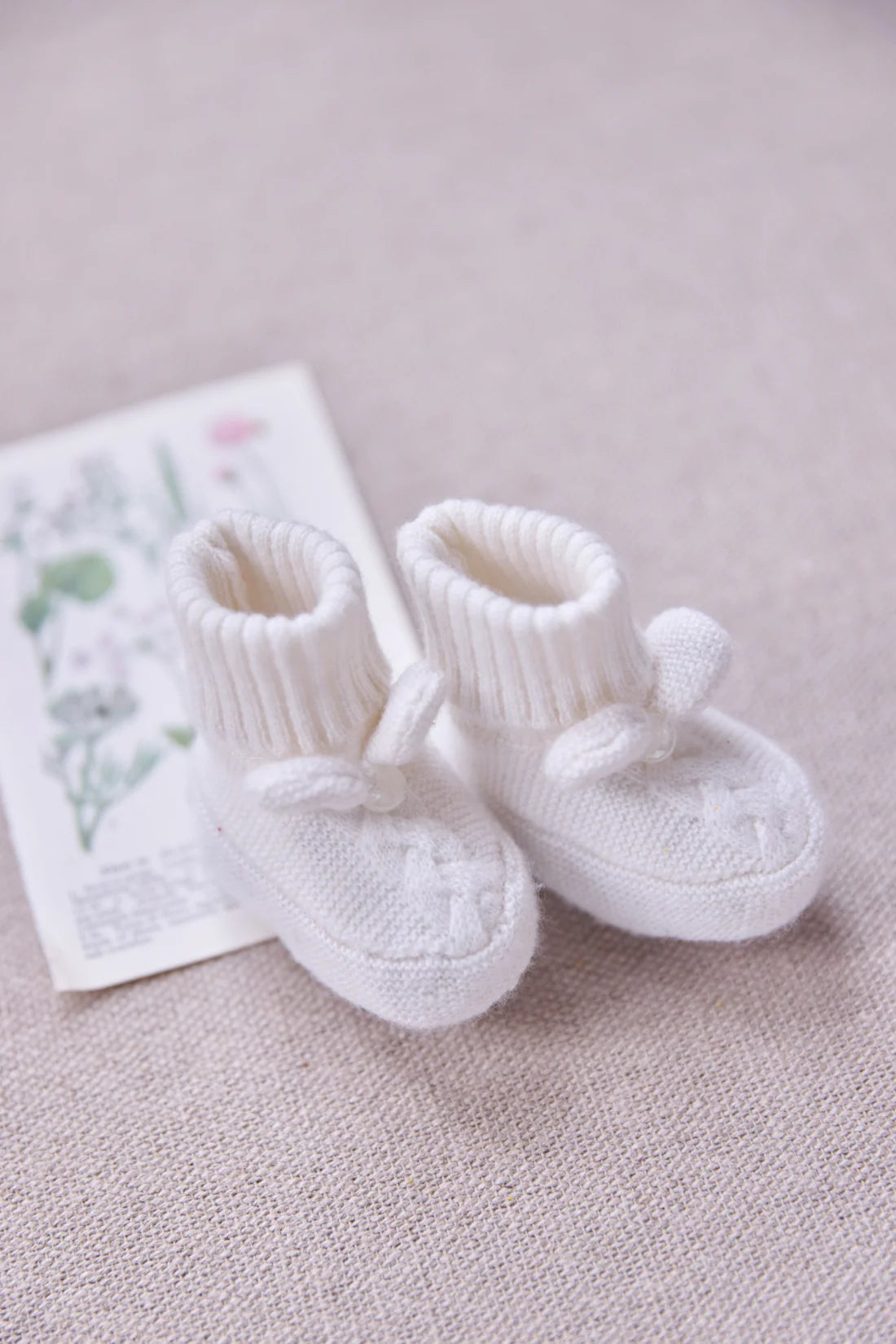 Slippers wool cashmere cable knitwear
