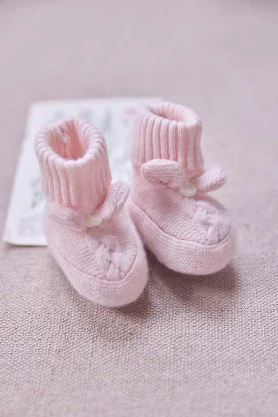 Slippers wool cashmere cable knitwear