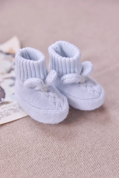 Slippers wool cashmere cable knitwear