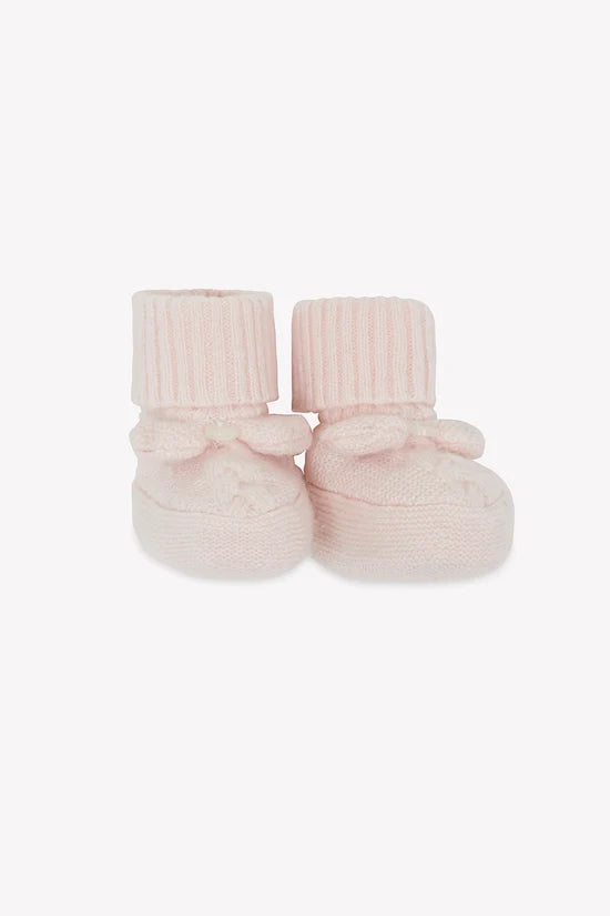 Slippers wool cashmere cable knitwear