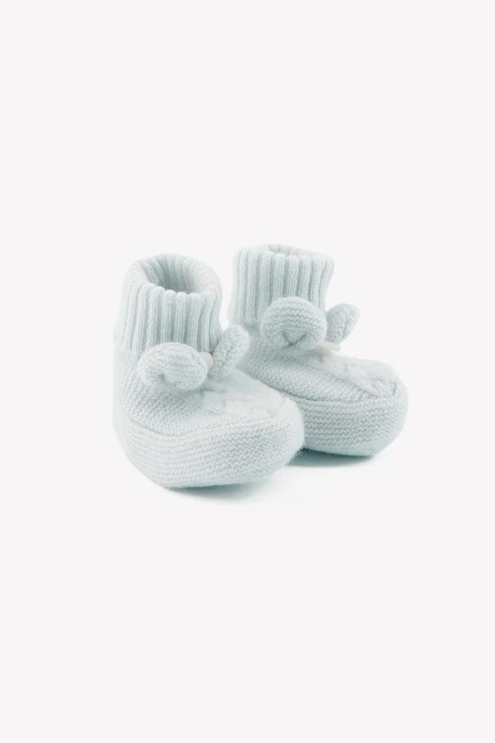 Slippers wool cashmere cable knitwear