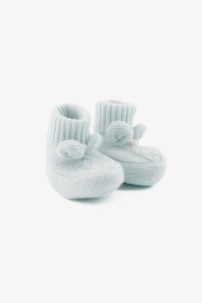 Slippers wool cashmere cable knitwear
