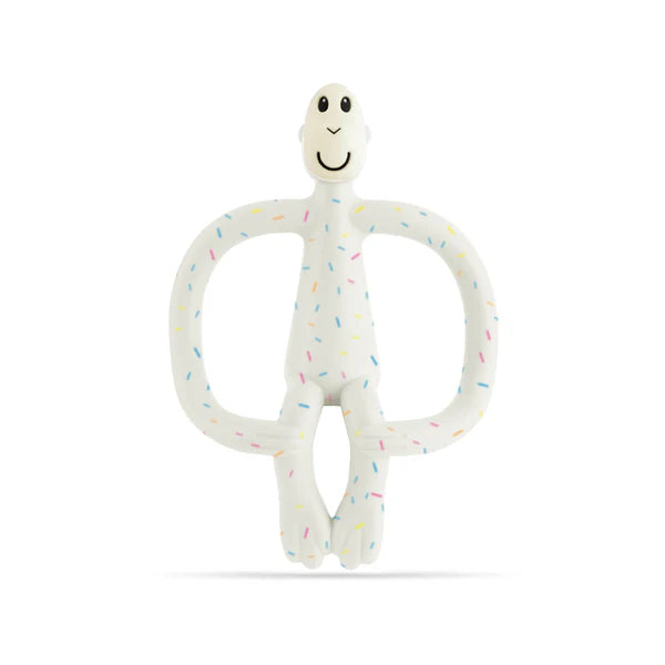 Confetti Cream Original Monkey teething toy