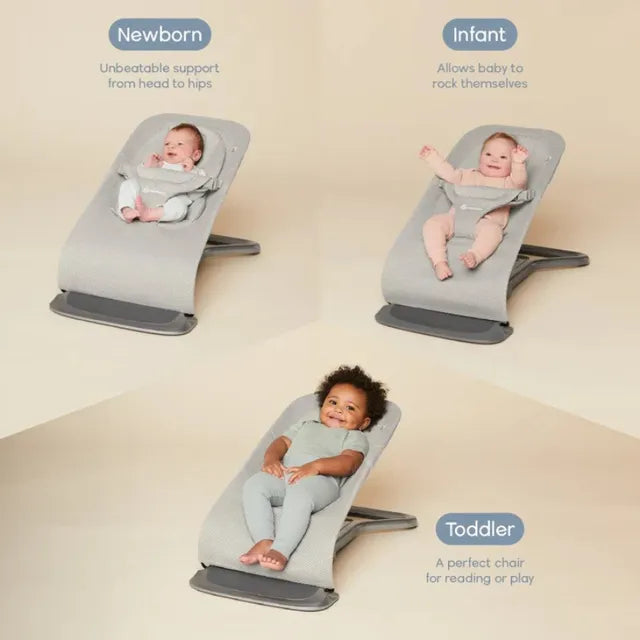Ergobaby Evolve Bouncer Mesh Light Grey