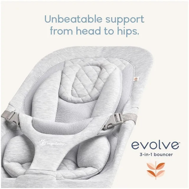 Ergobaby Evolve Bouncer Charcoal Grey