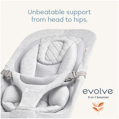 Ergobaby Evolve Bouncer Charcoal Grey