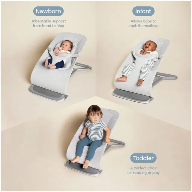 Ergobaby Evolve Bouncer Charcoal Grey