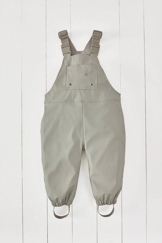 Geothermal Grey Waterproof Dungarees