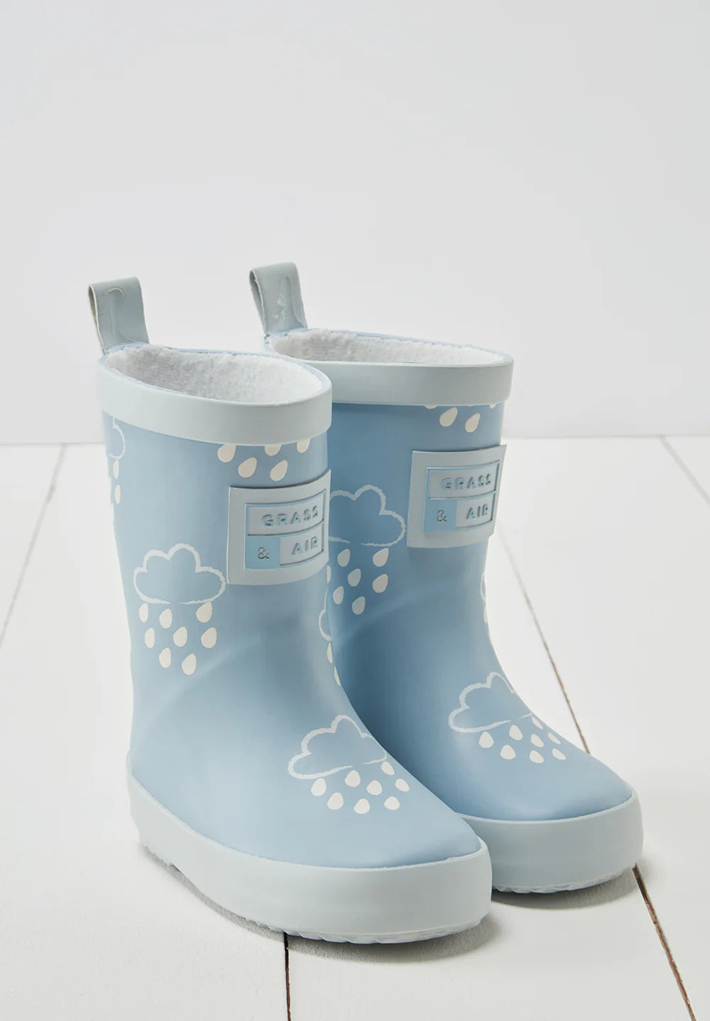 Colour Changing Rainboots -Light Blue