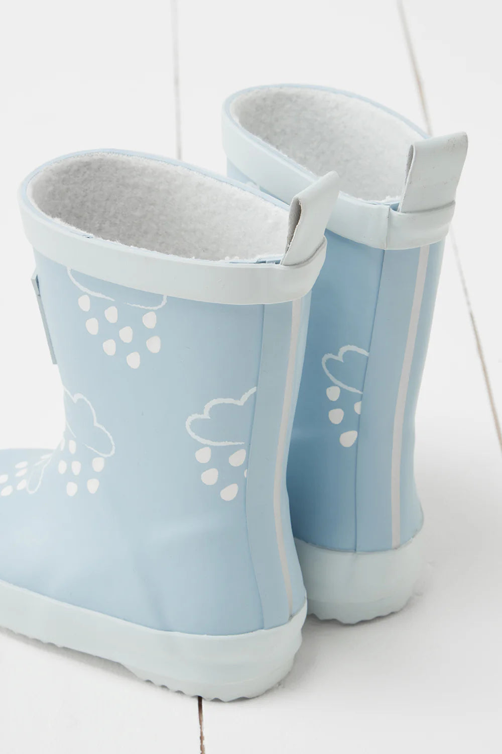 Colour Changing Rainboots -Light Blue
