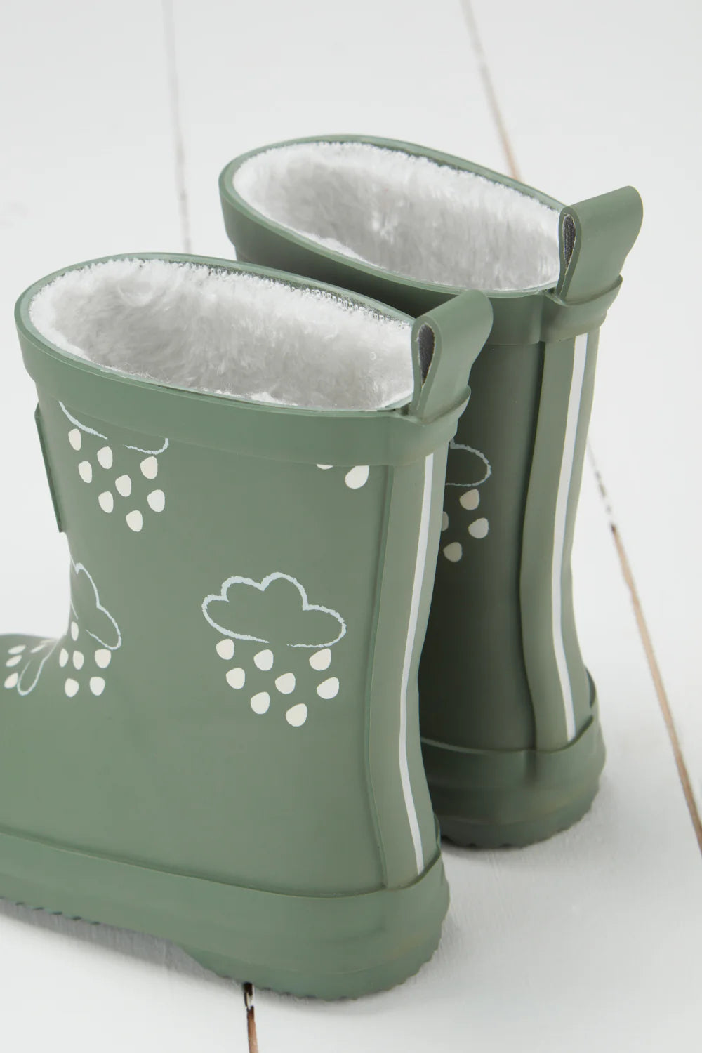 Colour Changing Rainboots - Khaki Green