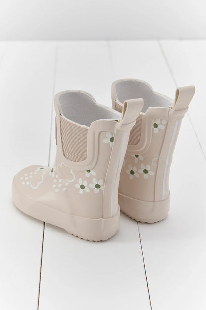 Colour Changing Rainboots - Pampas Cream Floral