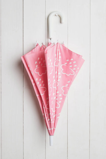 Kids Colour Changing Umbrella - Pink