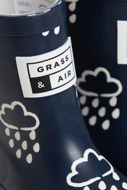 Colour Changing Rainboots -Navy