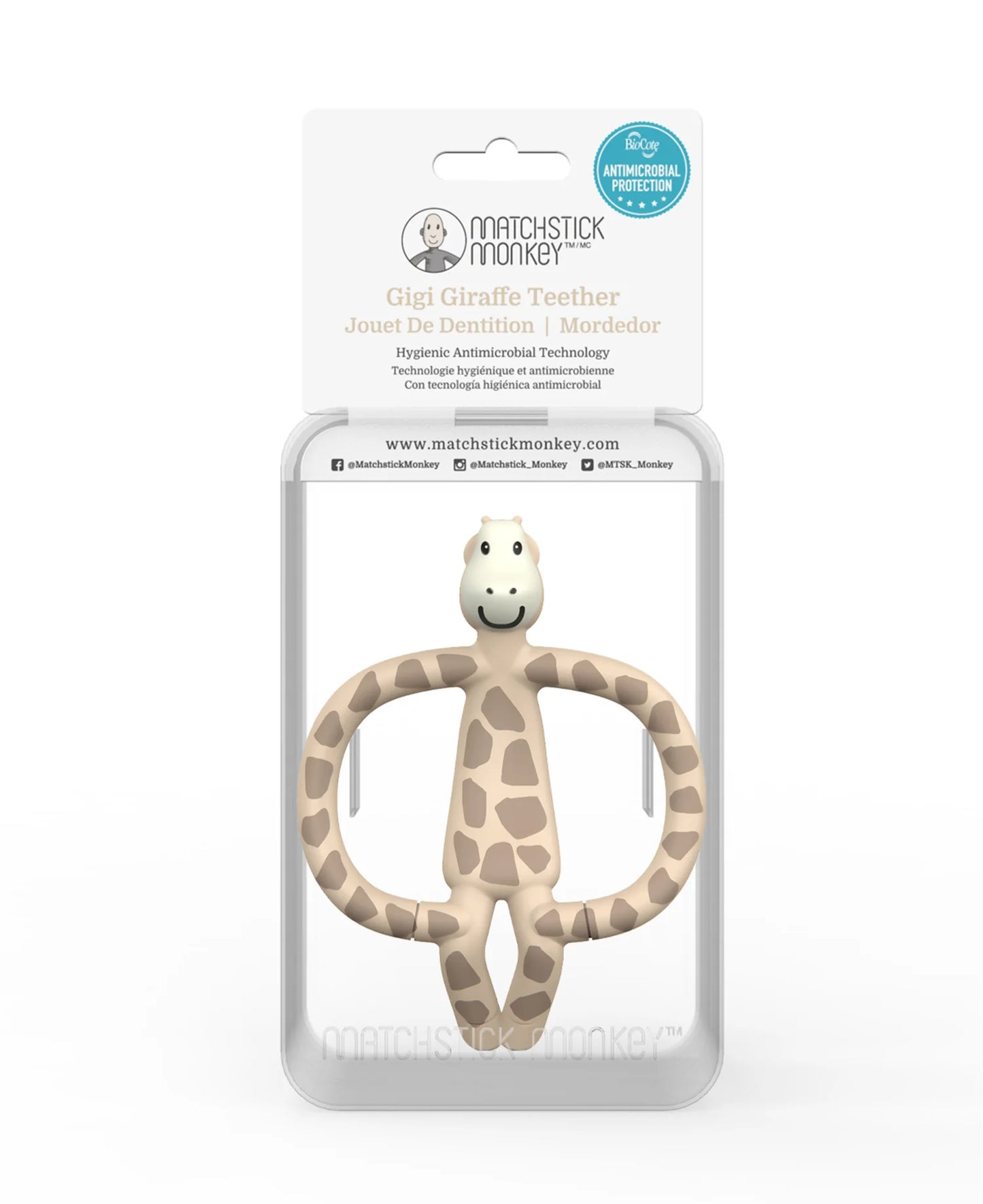 Giraffe Monkey Teether