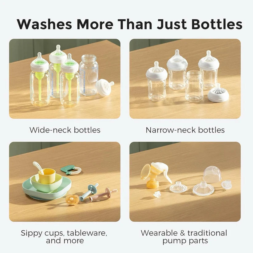 Momcozy - KleanPal Pro Baby Bottle Washer | Washer, Sterilizer & Dryer
