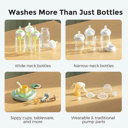 Momcozy - KleanPal Pro Baby Bottle Washer | Washer, Sterilizer & Dryer