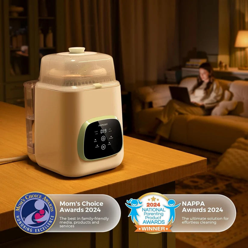 Momcozy - KleanPal Pro Baby Bottle Washer | Washer, Sterilizer & Dryer