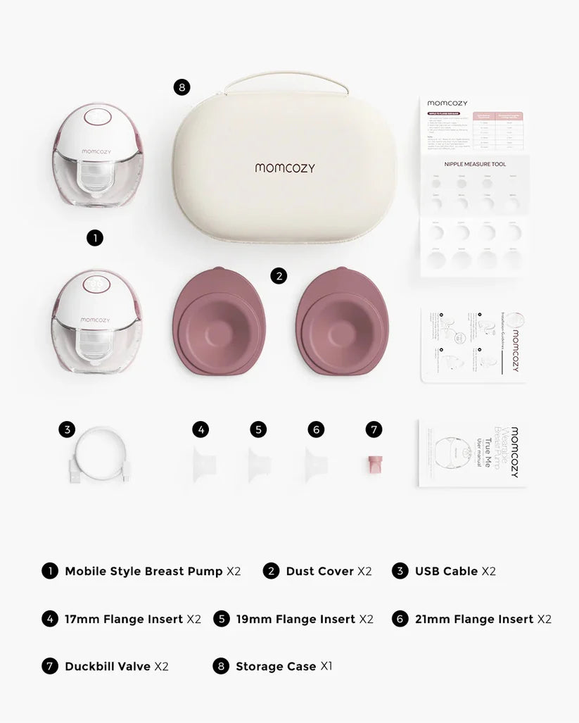 Momcozy Mobile Style™ Hands-free Slim Breast Pump | M6