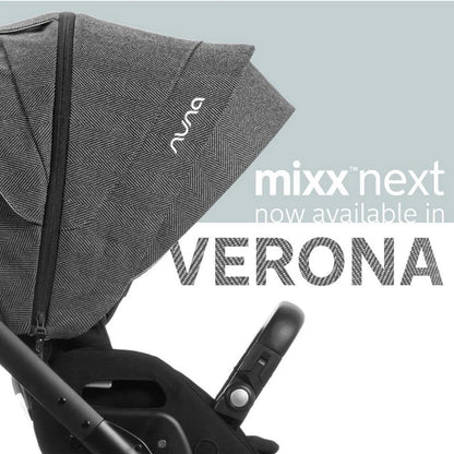 Nuna - MIXX™ next Stroller | Compact Fold & Flat Lay Seat | 0-7Y |Verona