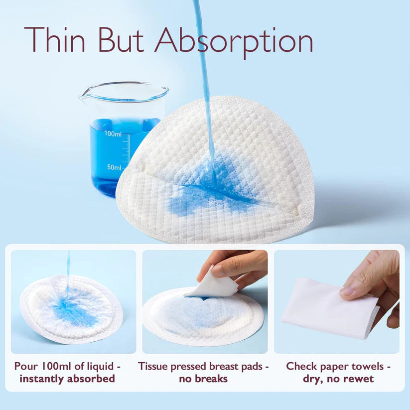 Momcozy Ultra-Thin Disposable Nursing Pads, Super Absorbent and Breathable - 60 Count