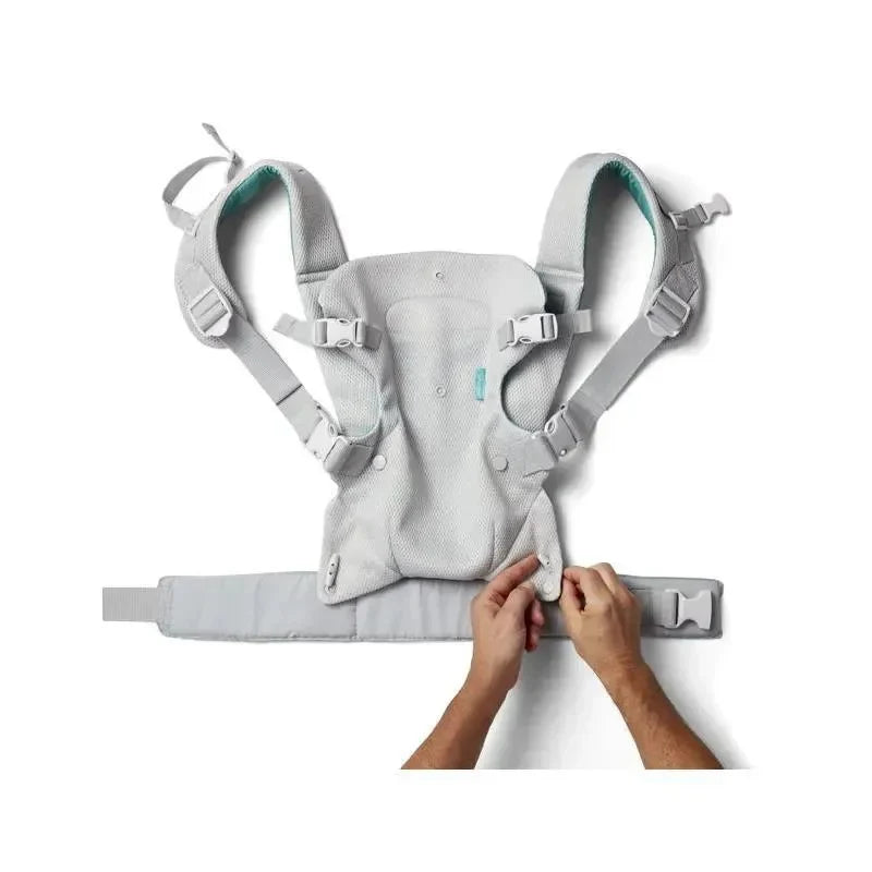 Flip 4-in-1 Light & Airy ConvertibleCarrier - Light grey & teal