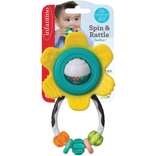 Spin & Rattle Teether