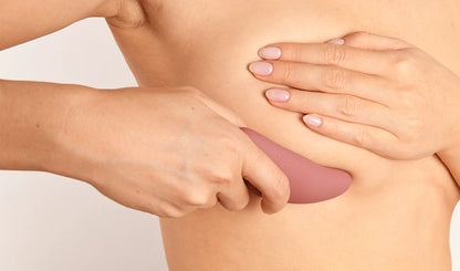 Double 2-in-1 Warming & Vibration Lactation Massager