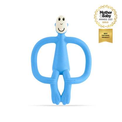 Light Blue Original Monkey teething toy