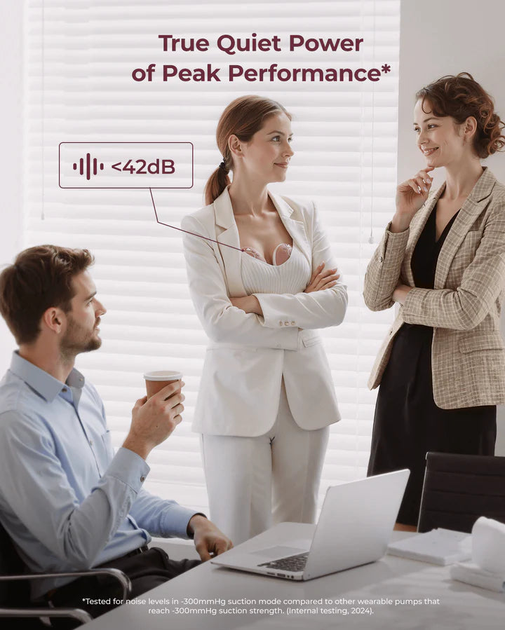 Momcozy - M9 Mobile Flow™ SMART Hands-Free Breast Pump | Double