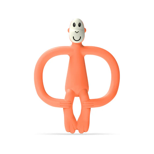 Orange Monkey Teether