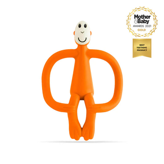 Orange Original Monkey teething toy