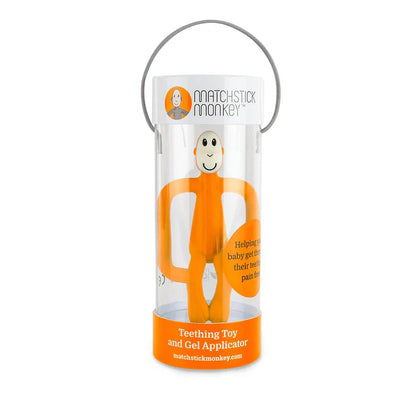 Orange Original Monkey teething toy