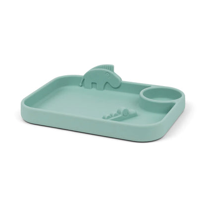 Peekaboo compartment plate - Deer friends