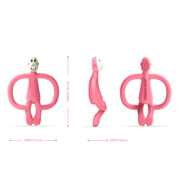 Pink Monkey Teether