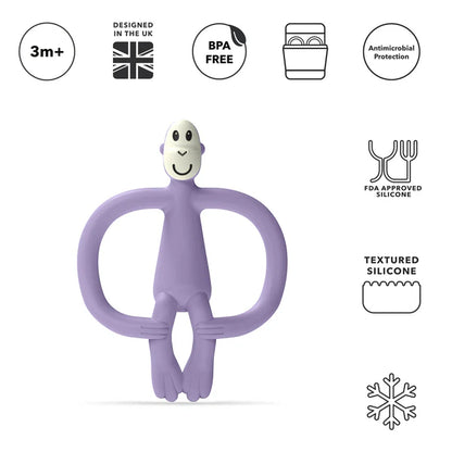 Purple Monkey Teether